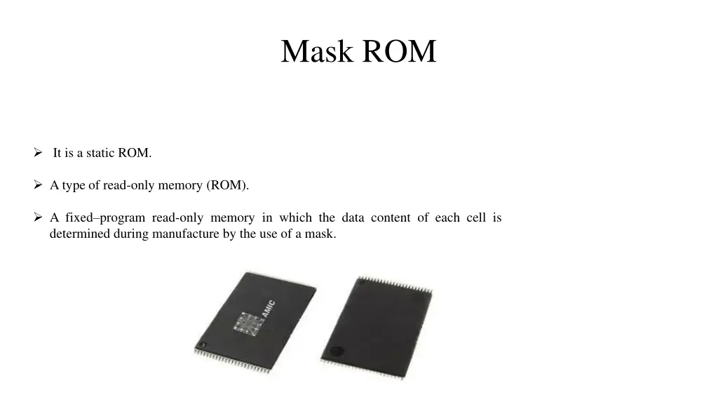 mask rom