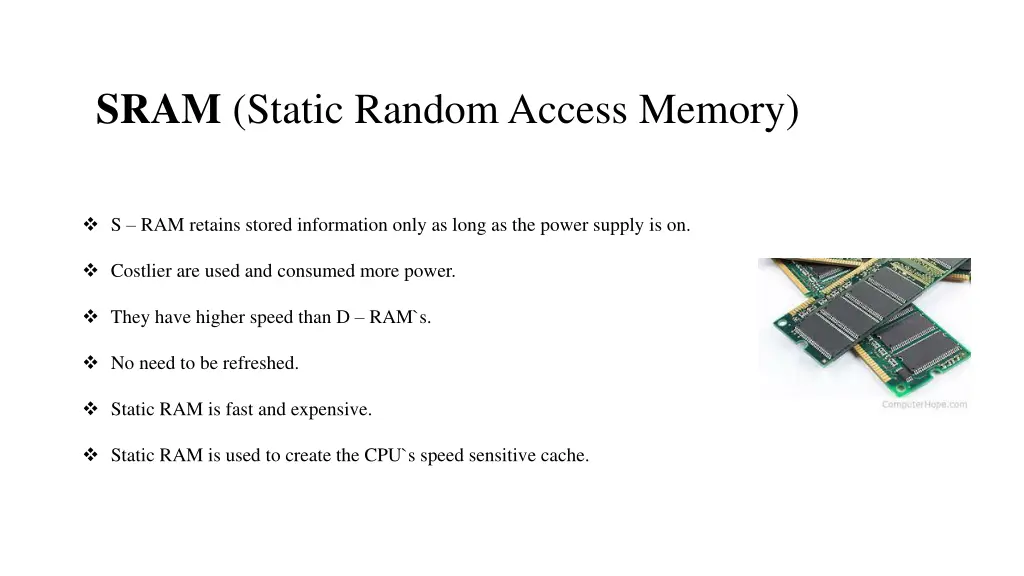 sram static random access memory