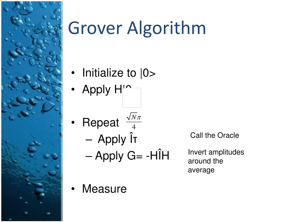 grover algorithm 6