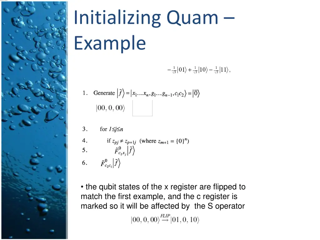 initializing quam example
