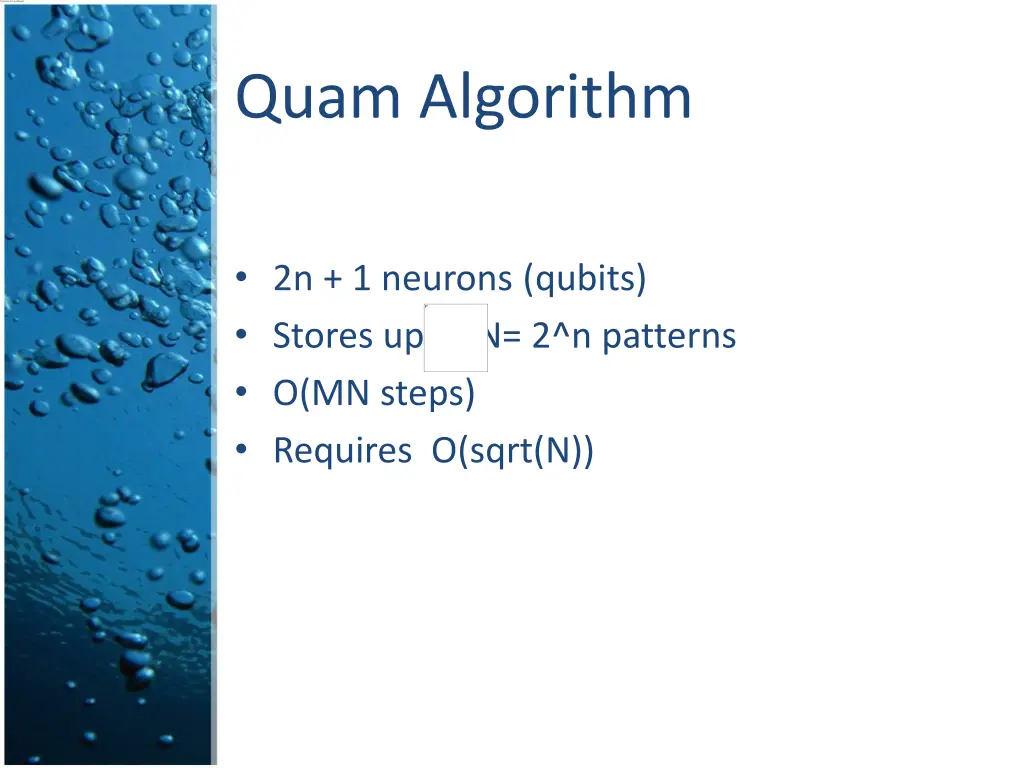 quam algorithm 2