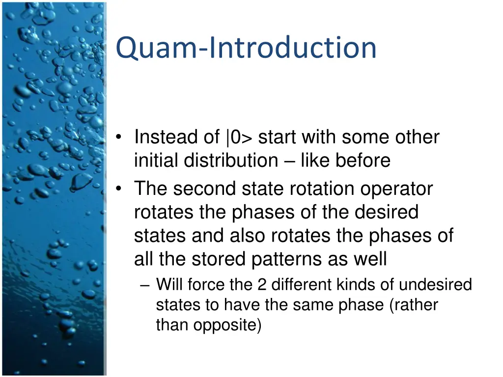 quam introduction