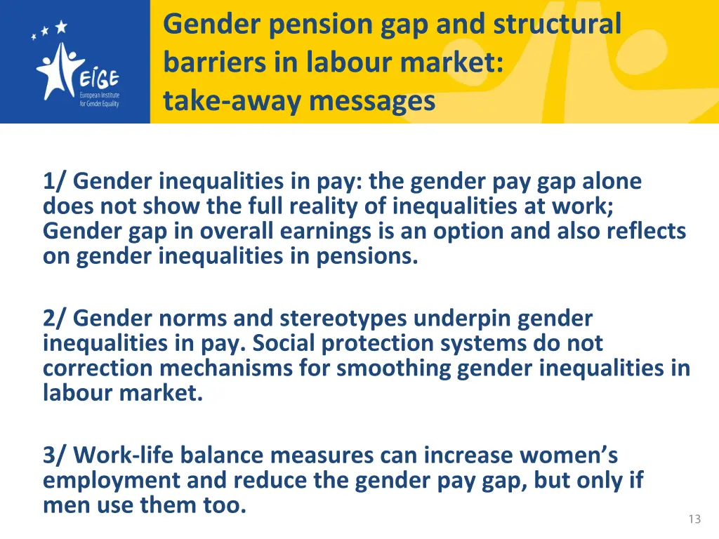 gender pension gap and structural barriers