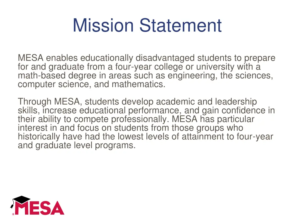 mission statement
