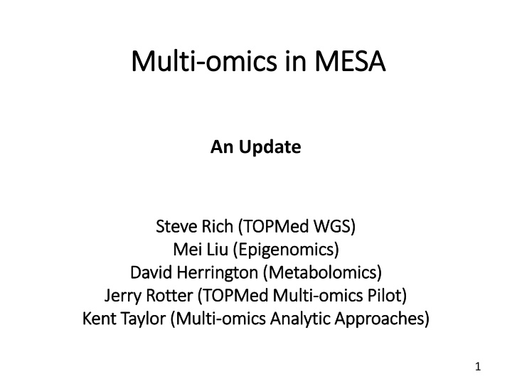 multi multi omics