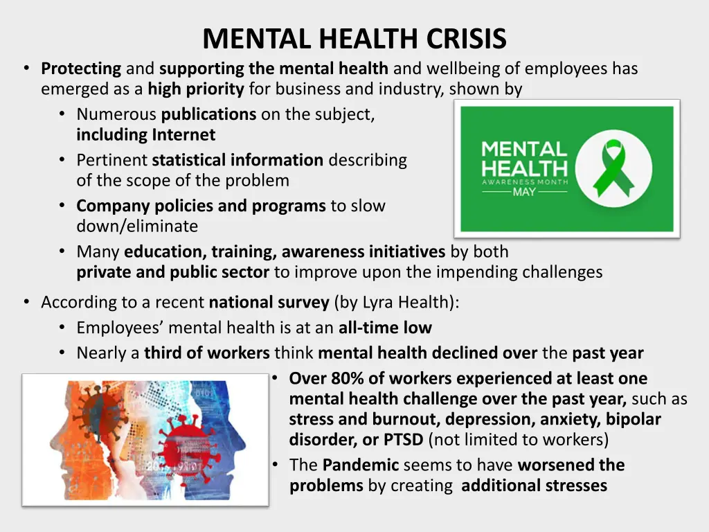 mental health crisis