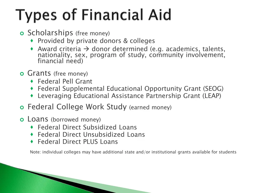 scholarships free money provided by private