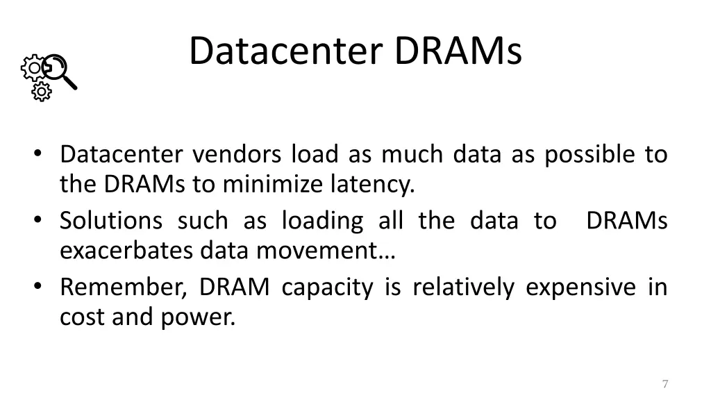 datacenter drams