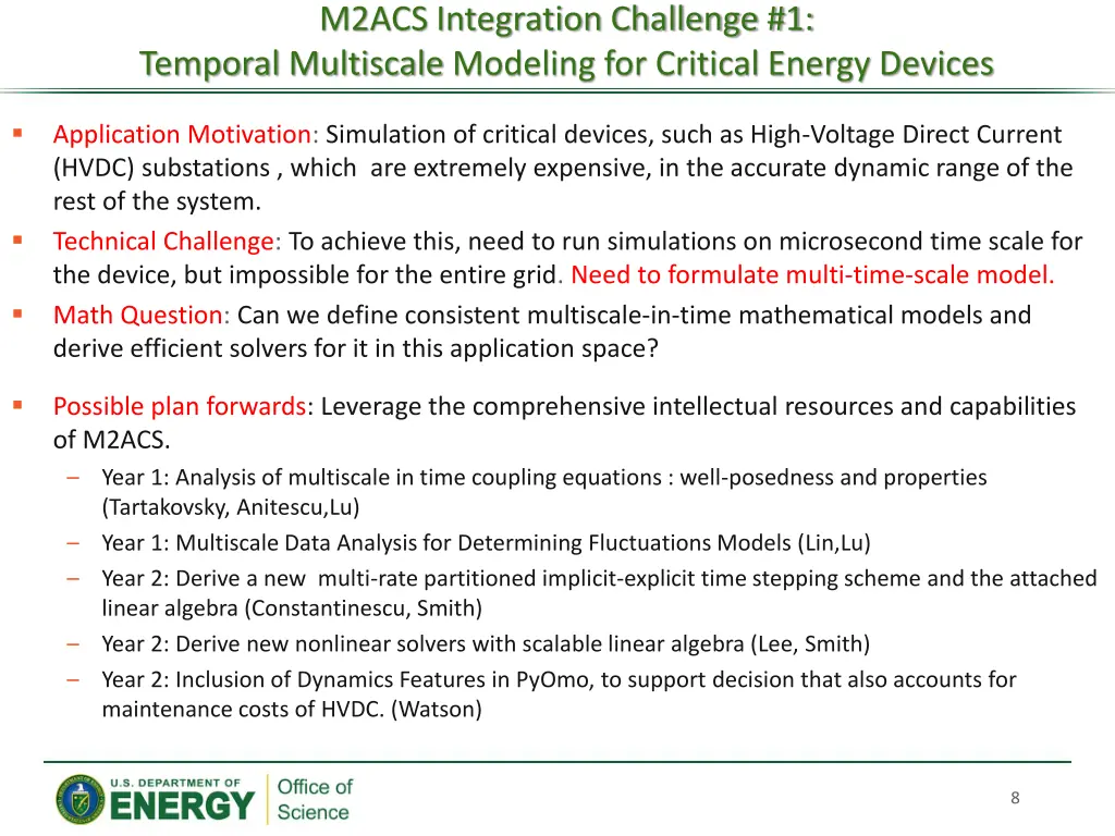 m2acs integration challenge 1 temporal multiscale