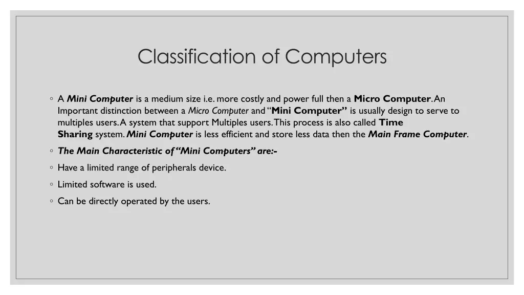 classification of computers 2