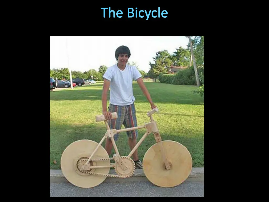 the bicycle