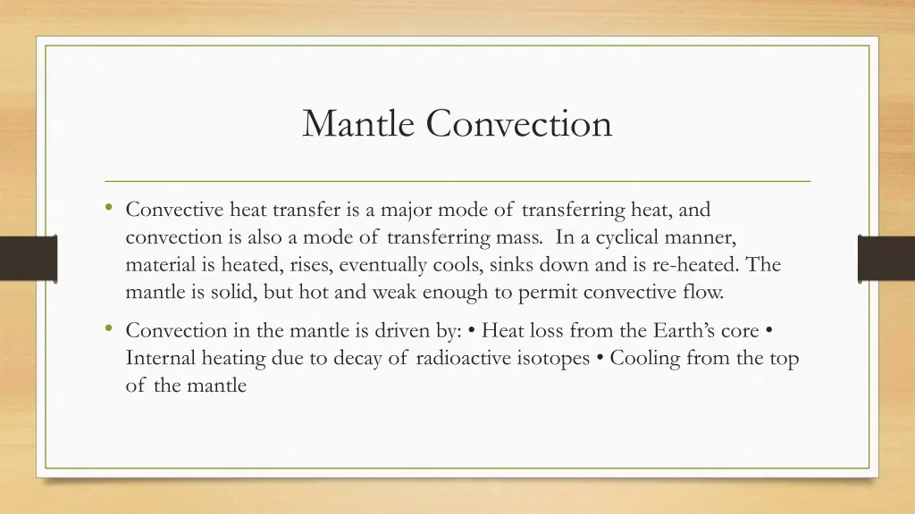 mantle convection