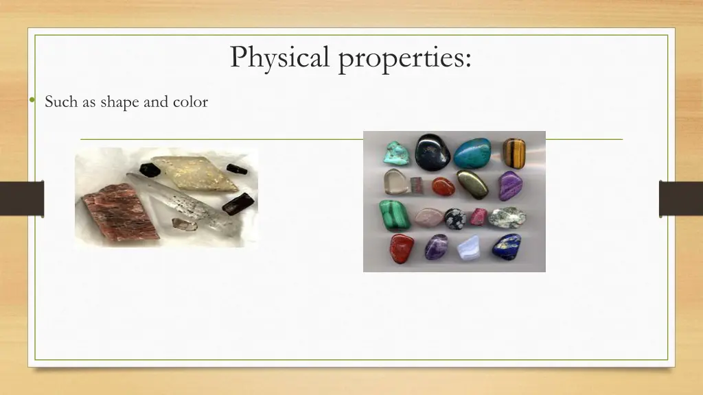 physical properties