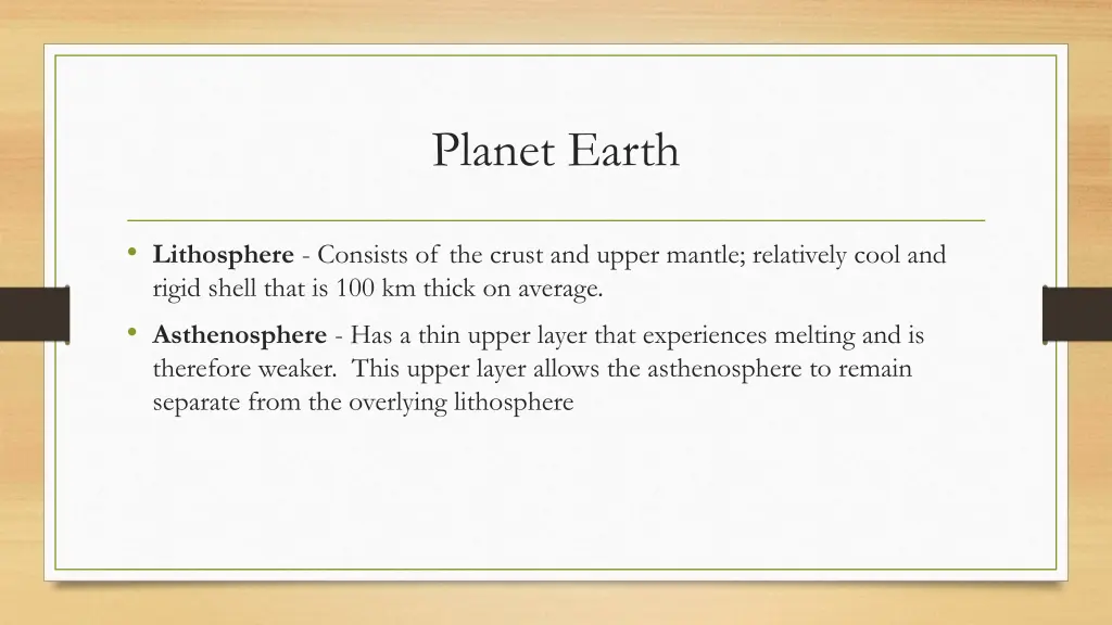 planet earth