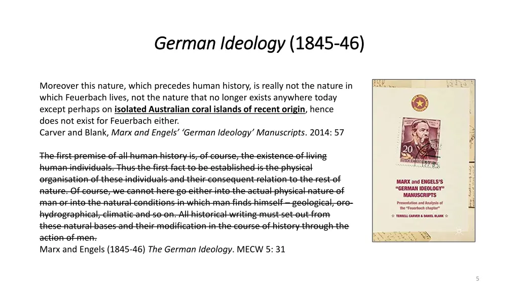 german ideology german ideology 1845