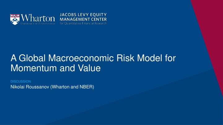 a global macroeconomic risk model for momentum
