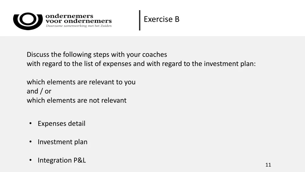 exercise b