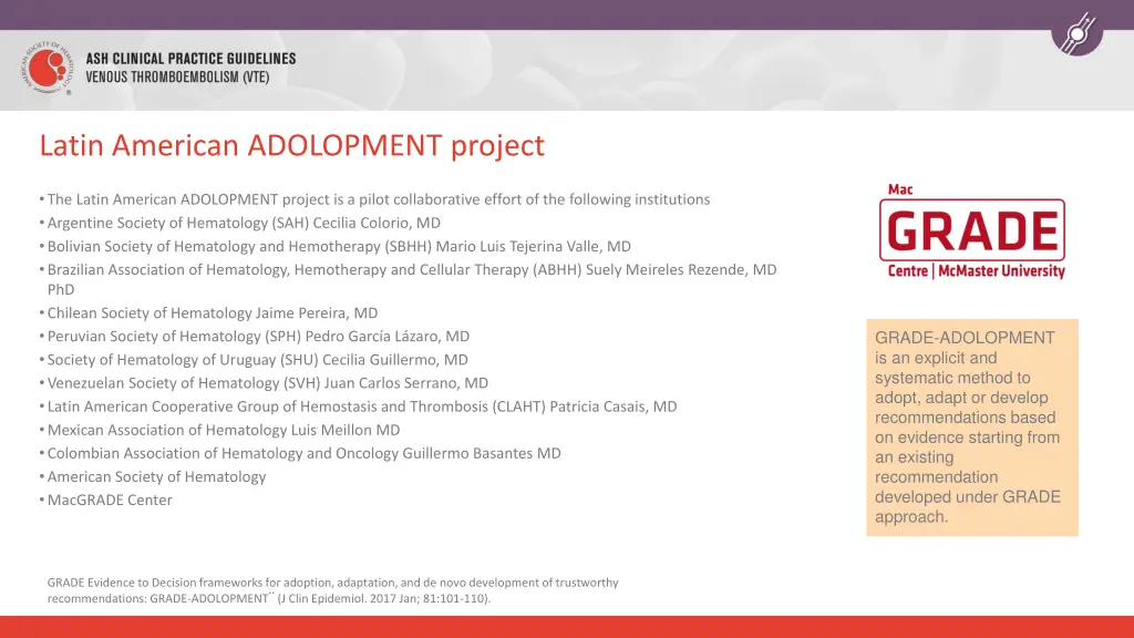 latin american adolopment project