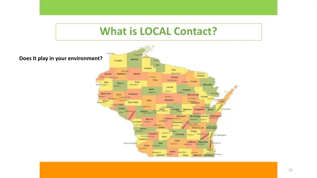 what is local contact