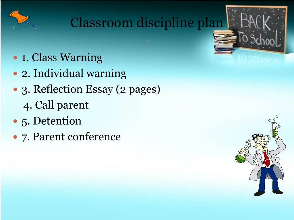 classroom discipline plan