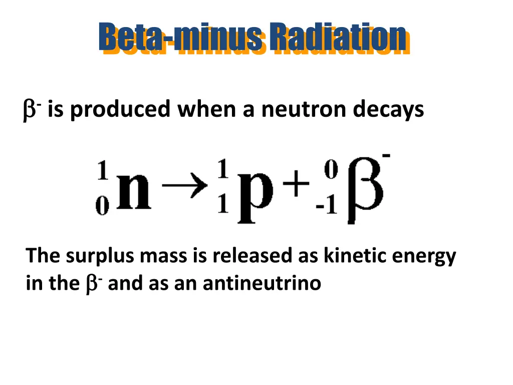 beta minus radiation 1