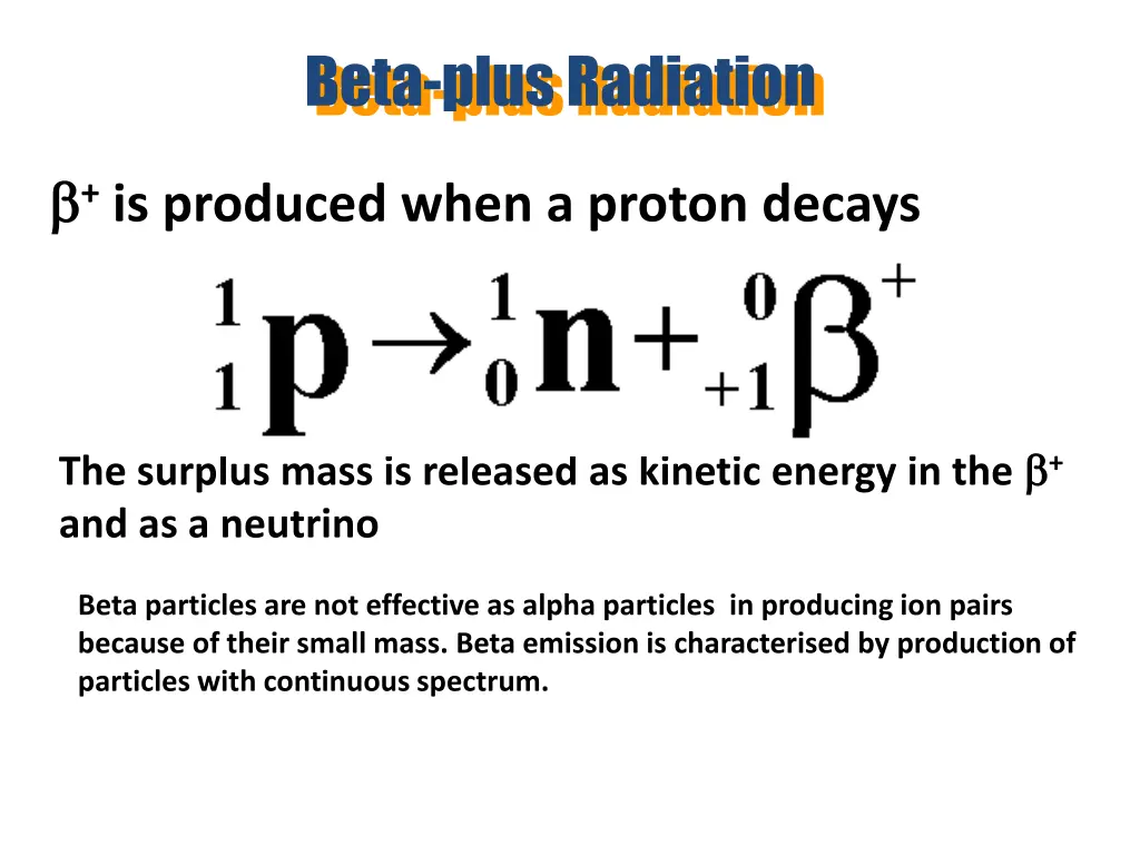 beta plus radiation 1