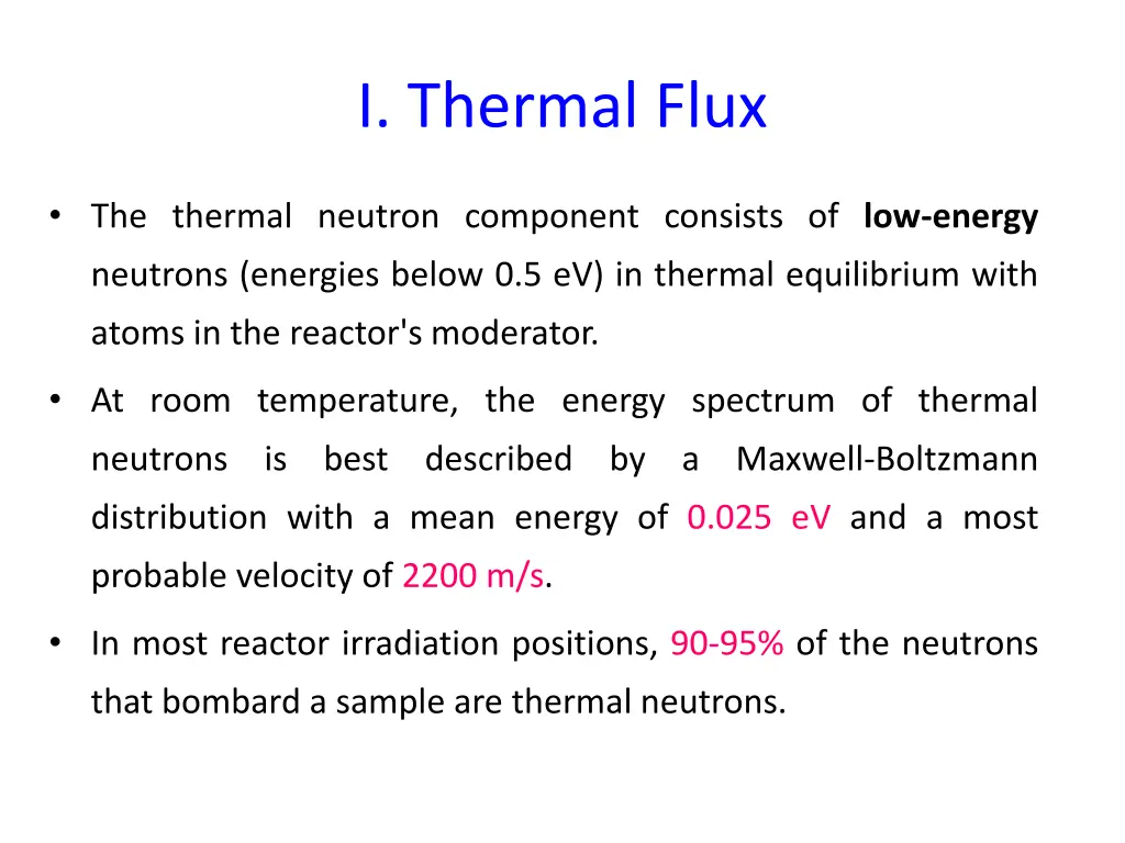 i thermal flux