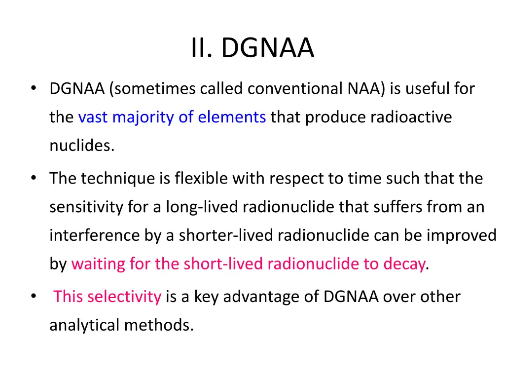 ii dgnaa