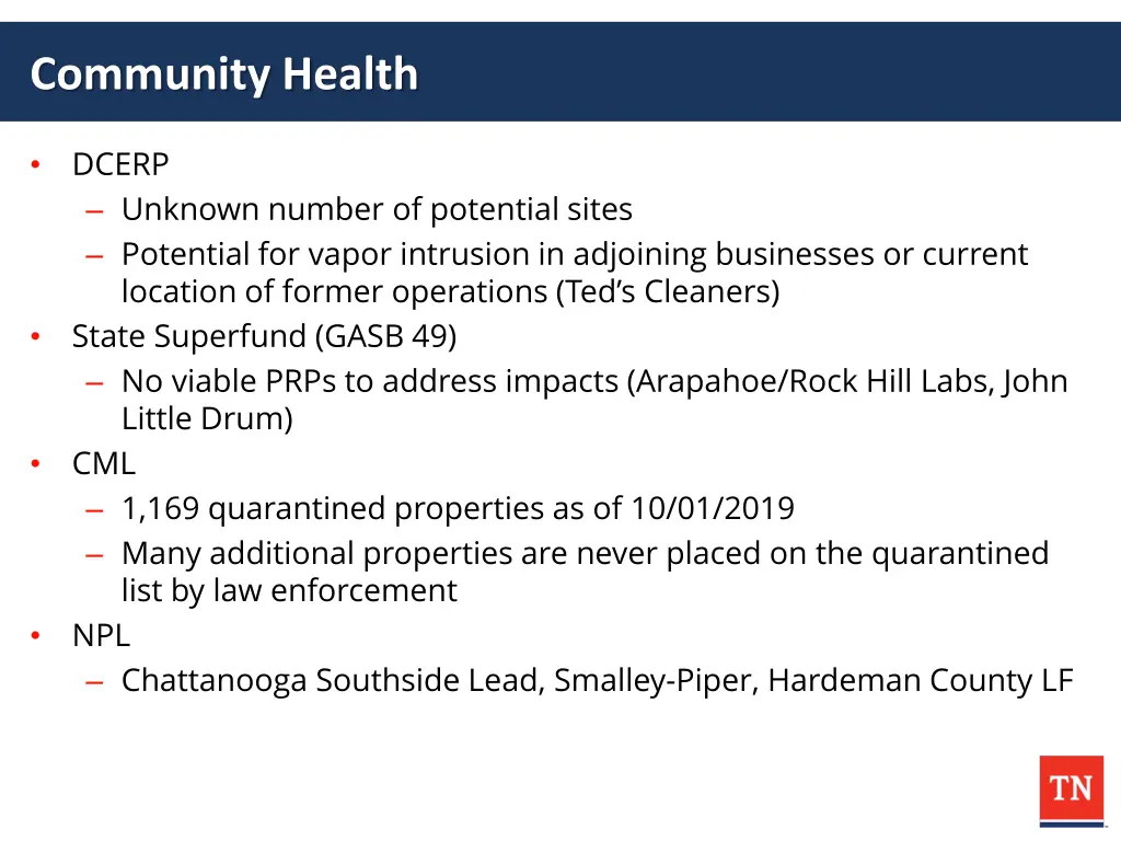 community health