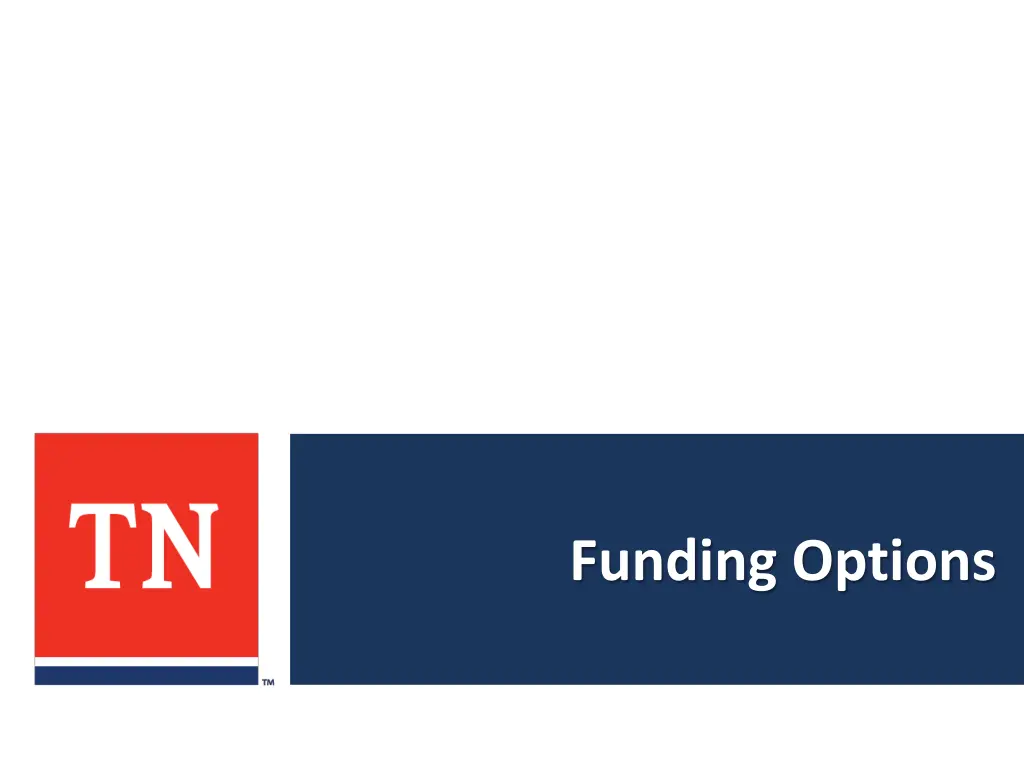 funding options