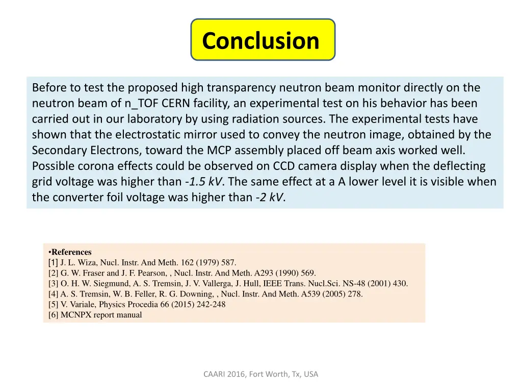 conclusion
