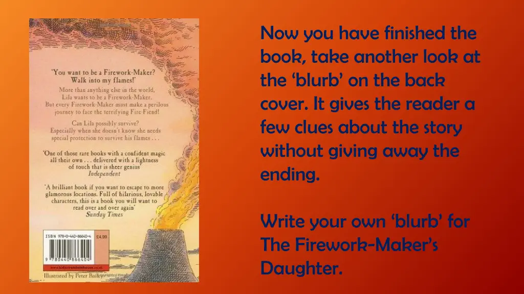 now you have finished the book take another look