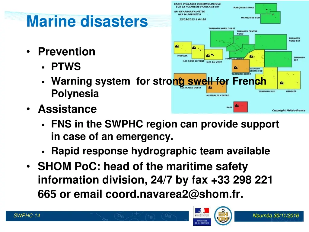 marine disasters