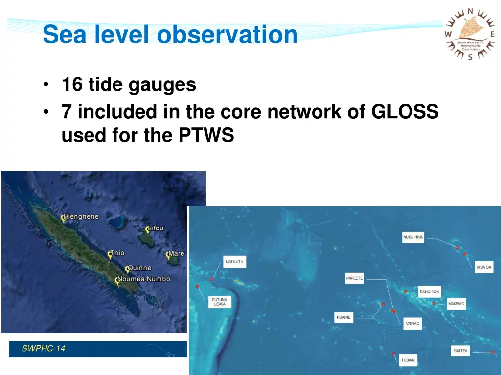 sea level observation