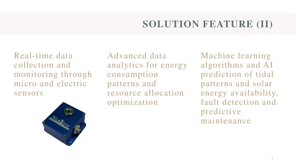 solution feature ii