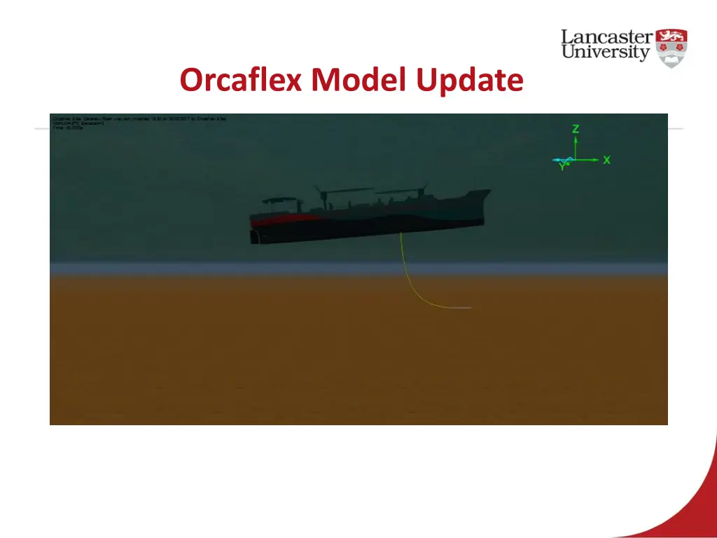 orcaflex model update