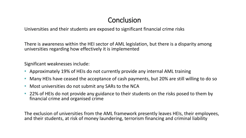conclusion conclusion