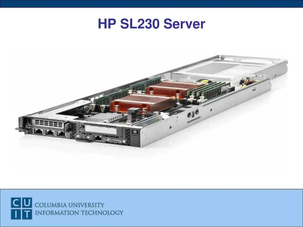 hp sl230 server