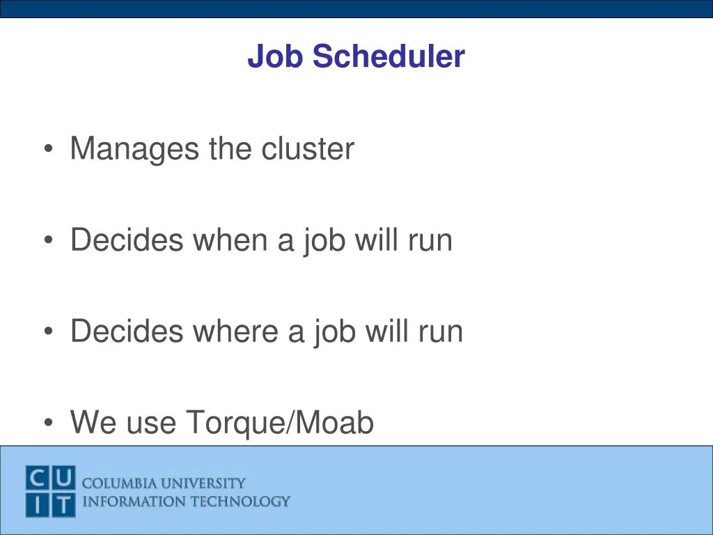 job scheduler