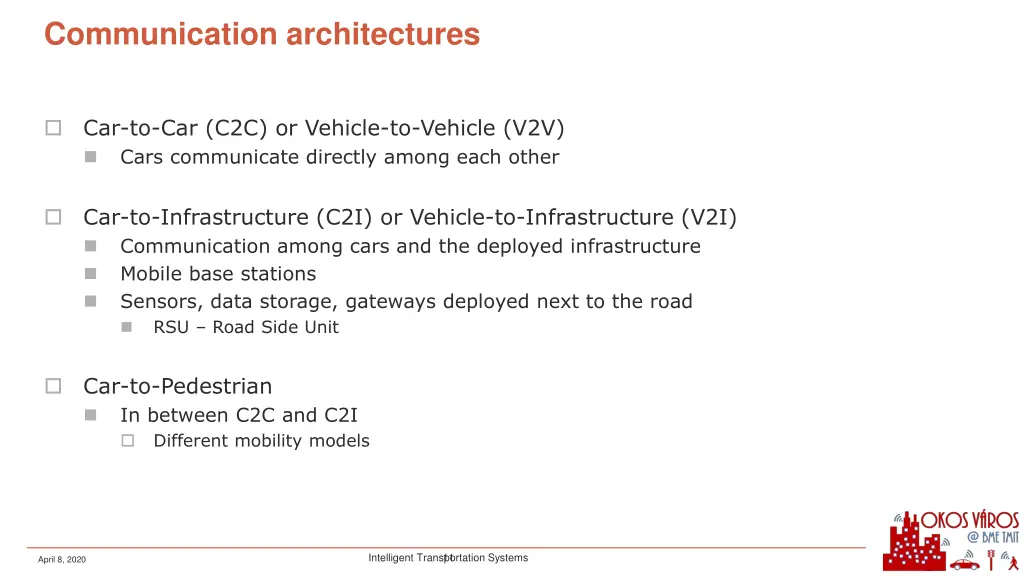 communication architectures