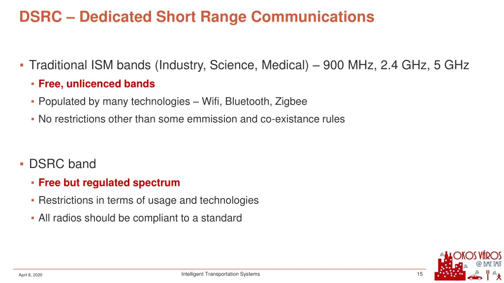 dsrc dedicated short range communications 1