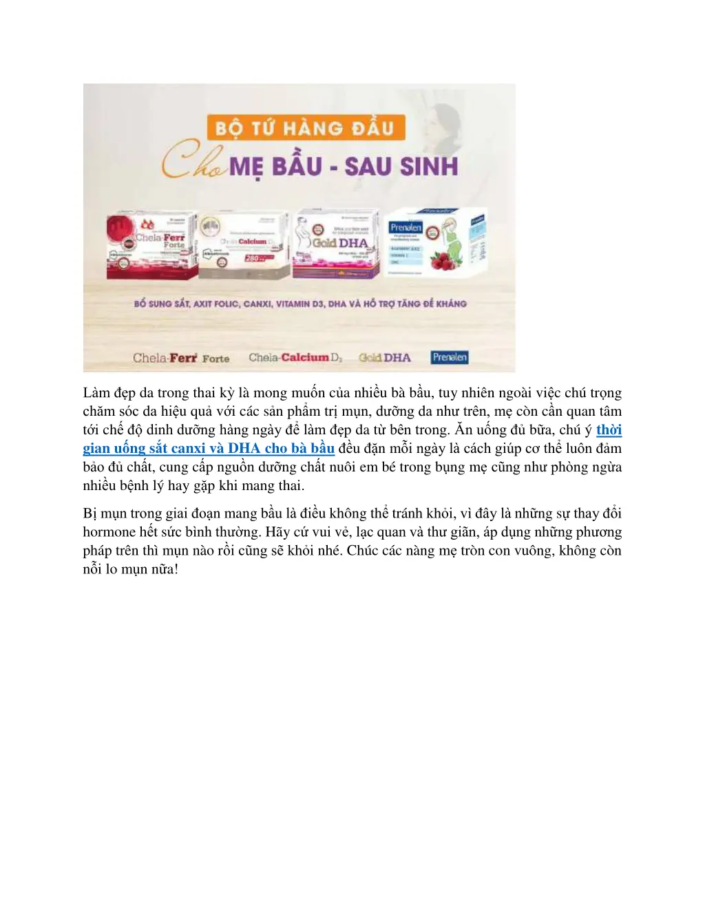 l m p da trong thai k l mong