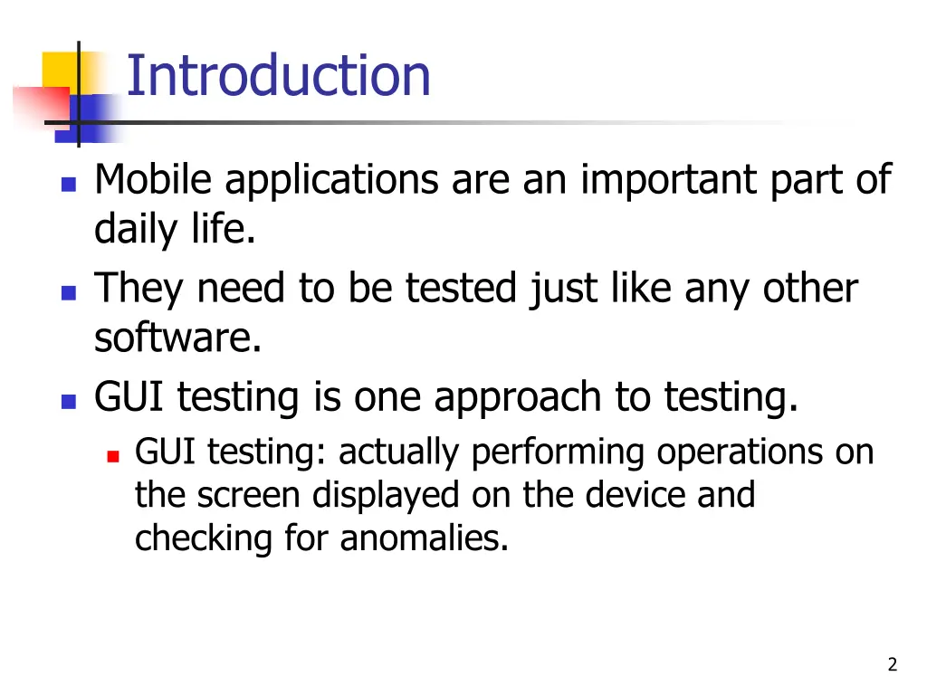 introduction