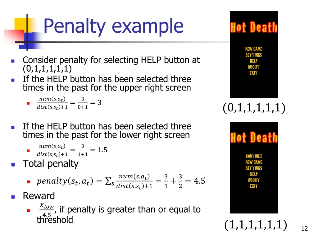 penalty example