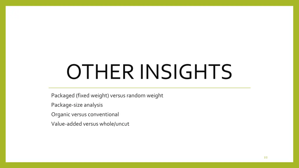 other insights