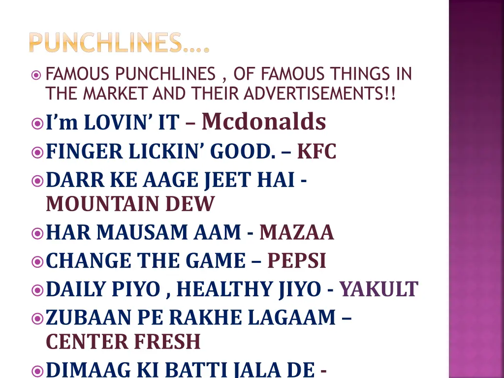 punchlines famous punchlines of famous things