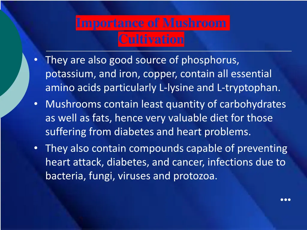 importance of mushroom cultivation 1