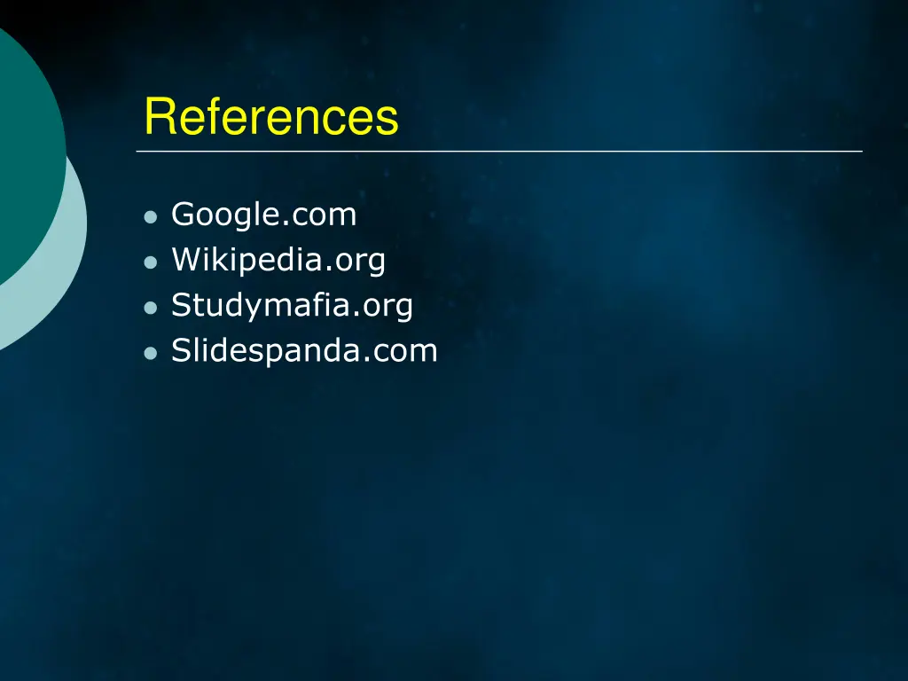 references