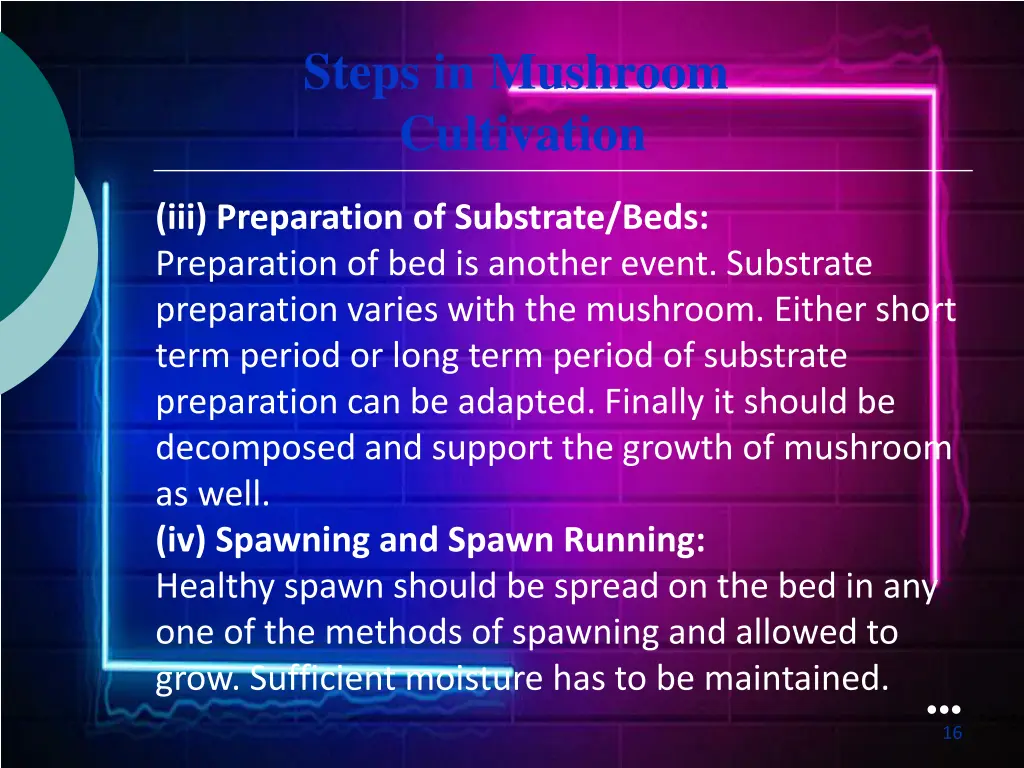 steps in mushroom cultivation 1