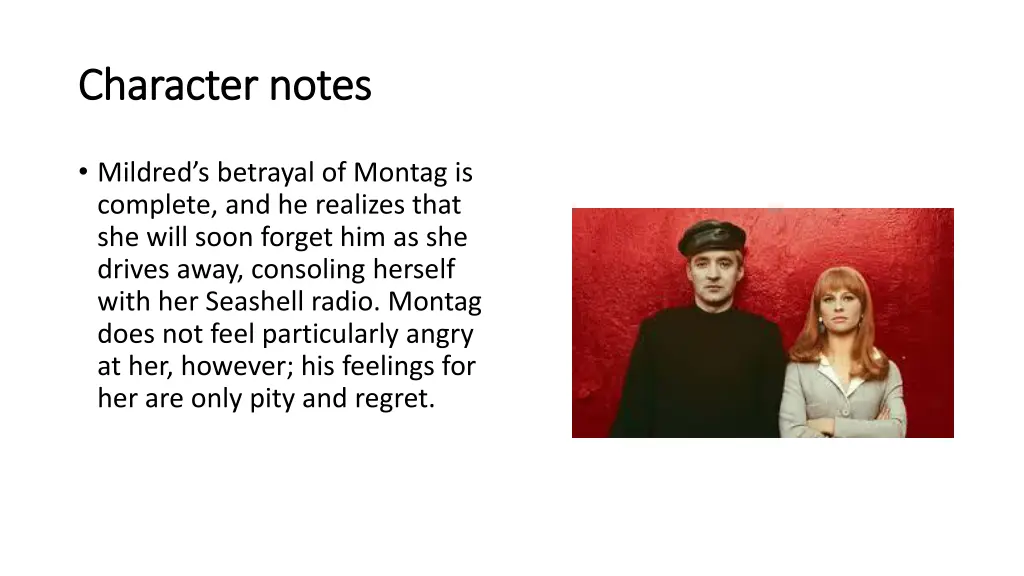 character notes character notes
